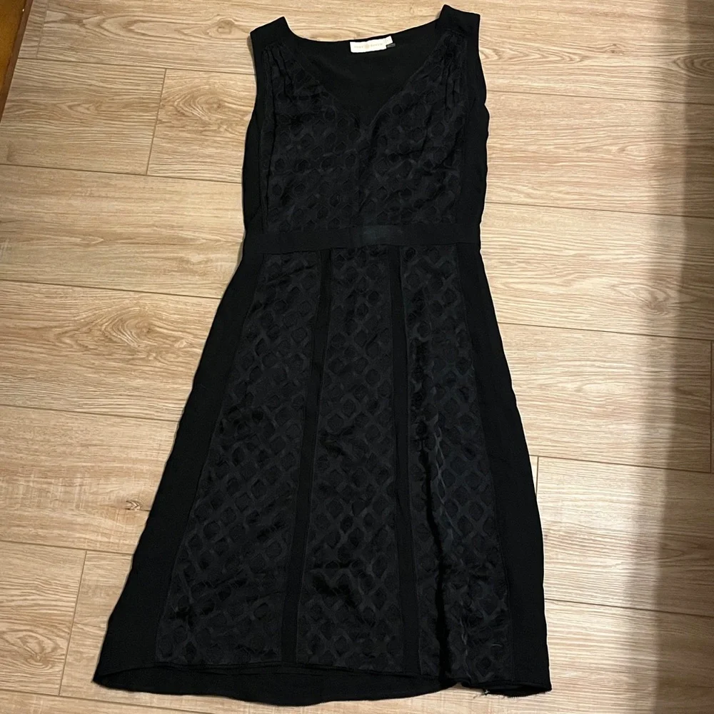Tory Burch Hadley black silk dress